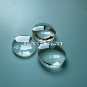 Lente doble convexa con revestimiento AR en ambas superficies.